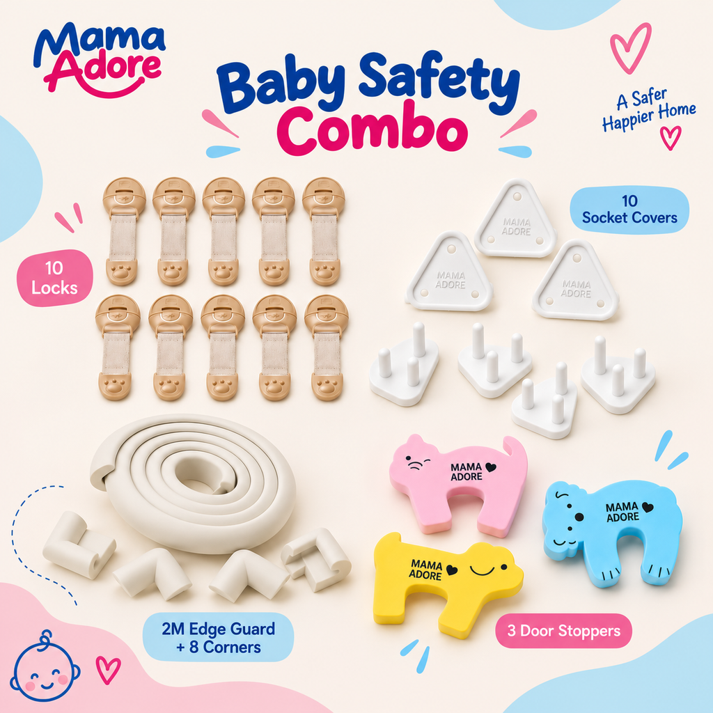 Mama Adore 32-Piece Complete Baby Home Safety & Proofing Combo