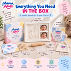 Kids Clap Charming Baby Clay Handprint & Footprint Keepsake Frame