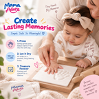 Kids Clap Charming Baby Clay Handprint & Footprint Keepsake Frame