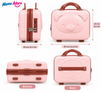Mama Adore Cute Bear Mini Travel Vanity and Makeup Case