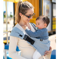 Blue Striped Ergonomic Baby Hip Carrier Sling